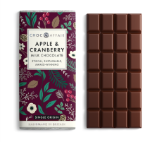 apple and cranberry chocolate